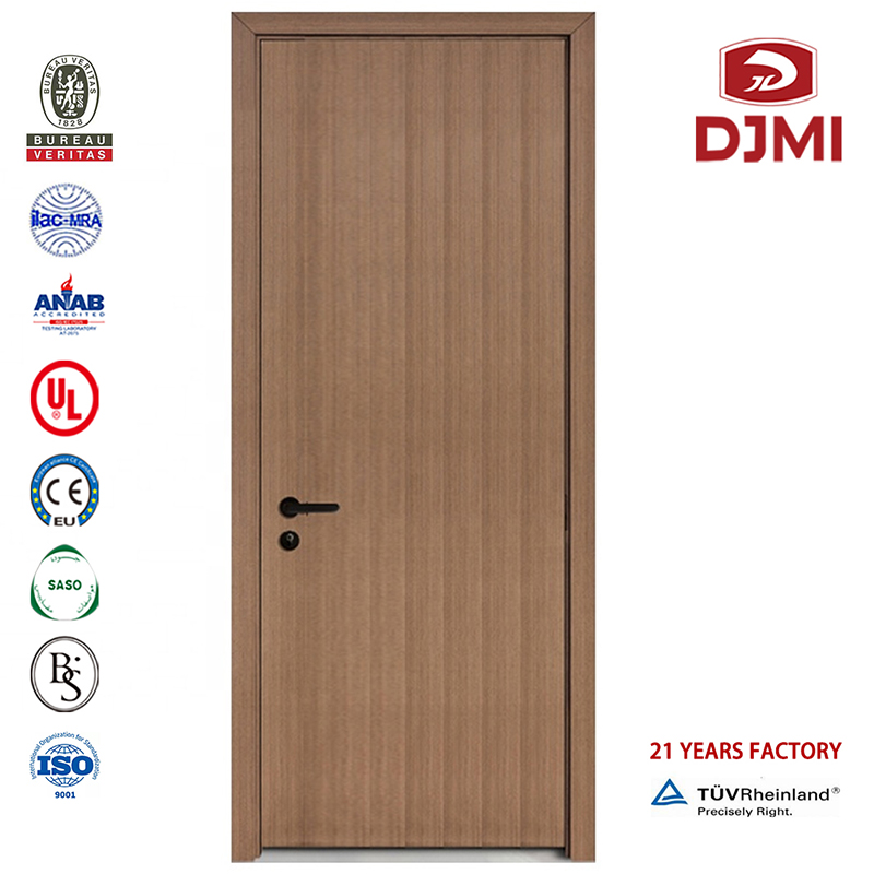 Günstige Home-Eingangstore Türinnenraum Massivholztüren Kundenspezifische Aluminium-Eingangstüren aus Holz mit Holz Neue Einstellungen Türen für Krankenhauszimmer Größe Wasserdichte Holztür