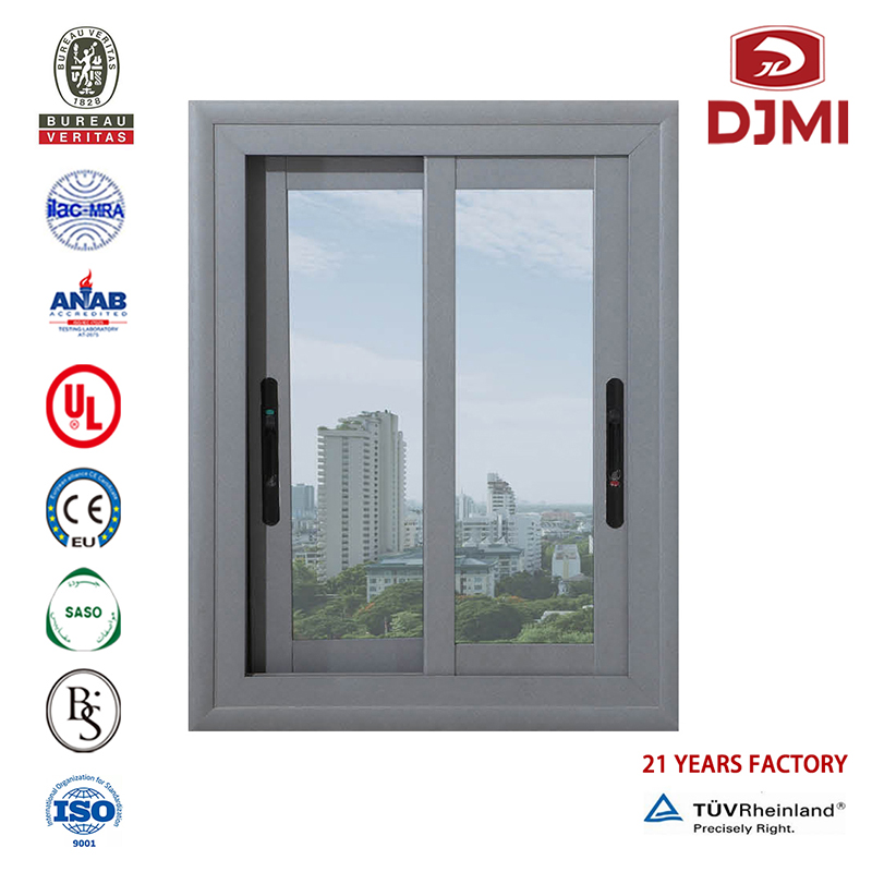 Professional Fixed Manufacturing Glass Sliding Window New Design Fixed Small for Ventilation Sliding Window Brand New Aluminium Fixed Thermal Protection Glass Sliding Slide Window