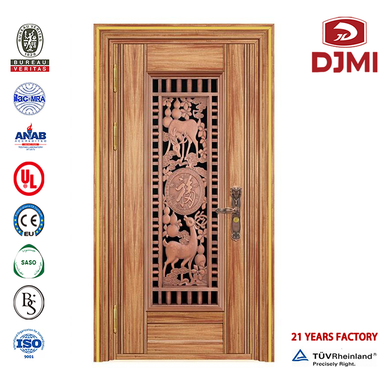 Cheap Mom and Son Iron American Embossed Door Skin Pressed Panel Galvanized Steel Sheet Customized Door Grill Designs Metall Colored Stainless Steel Sheet New Settings Security Doors Liner Panel Farbige Edelstahl Double Door Design